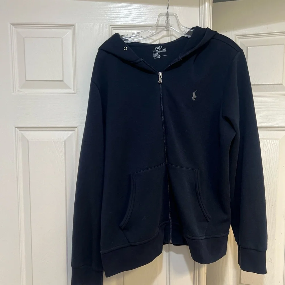 Polo Ralph Lauren Performance‎ Full Zip Fleece Hoodie Men’s large Loungewear